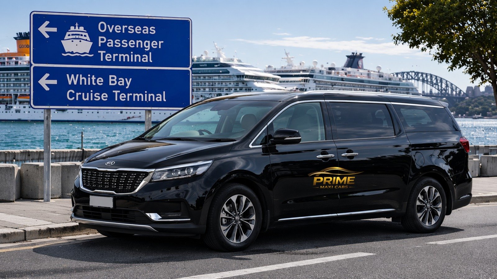 Cruise terminal transfer Sydney