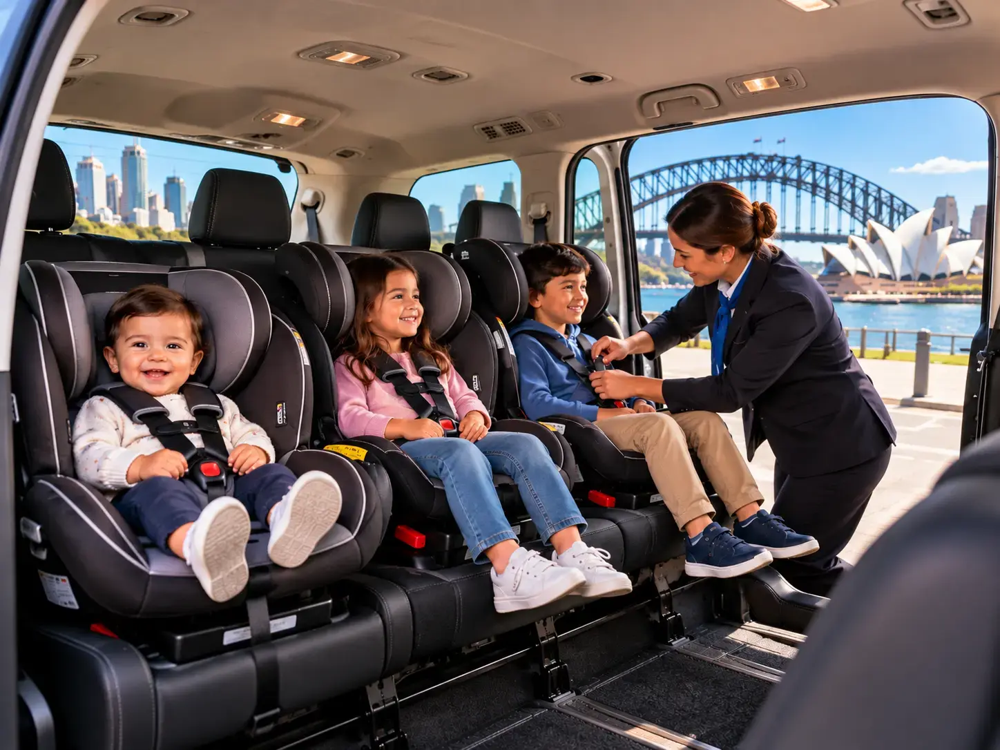 Baby seats professionally fitted to Australian standards 2