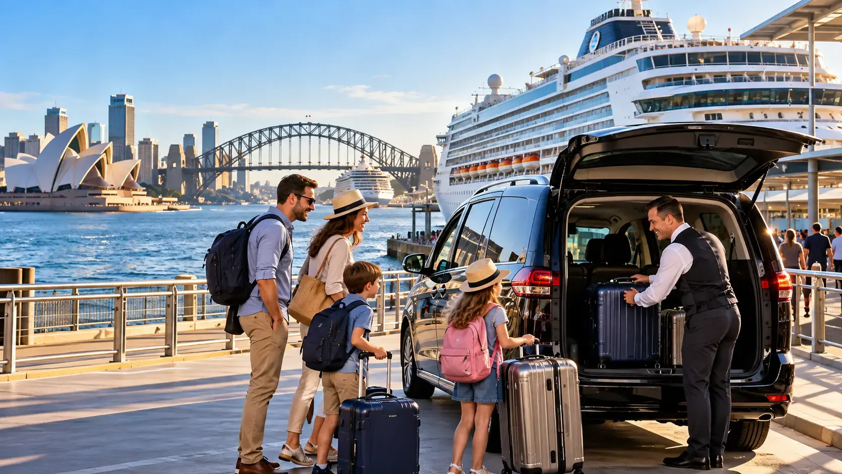 Cruise Transfers – Circular Quay & White Bay 1